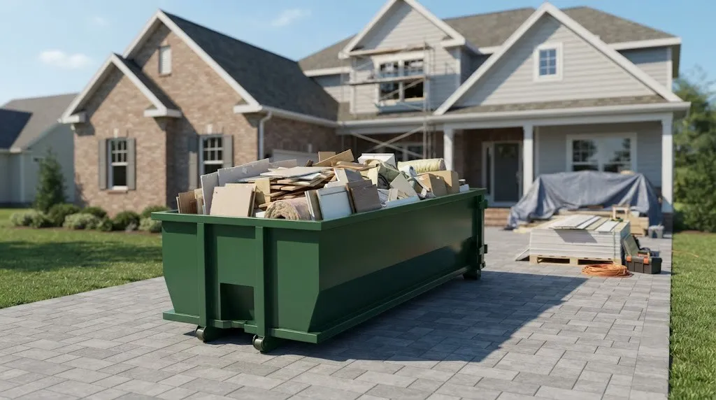 20 yard dumpster rental from our Casper fleet
